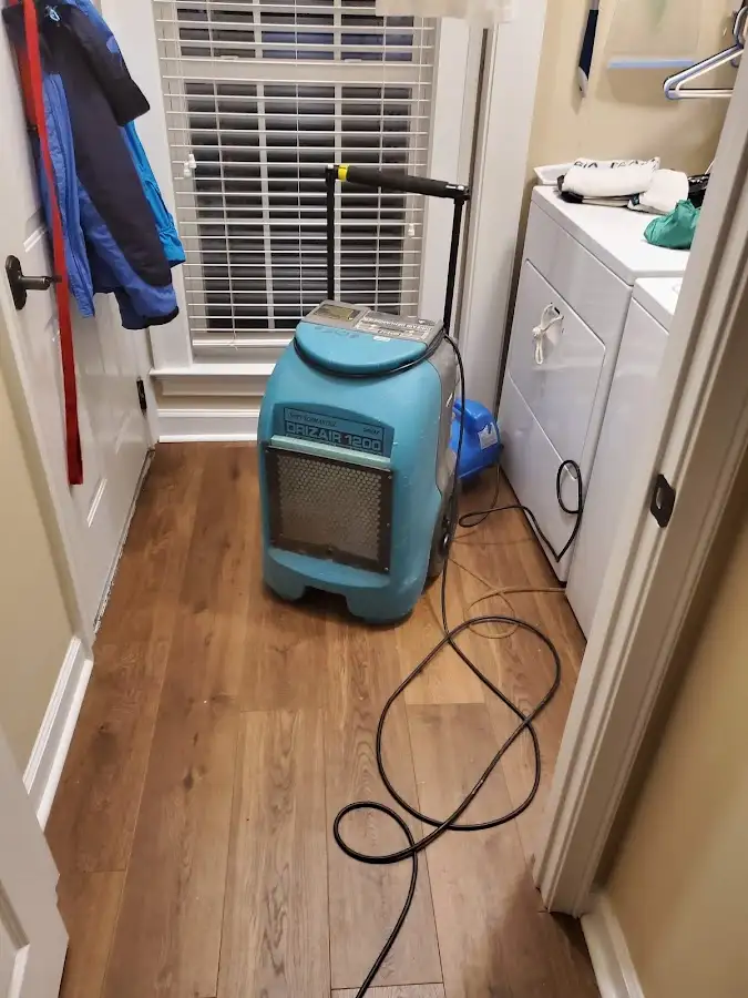 Commercial dehumidifier deployed for Crawl Space Restoration in Campbell